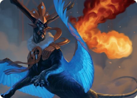 Disdainful Stroke Art Card [Streets of New Capenna Art Series] | The CG Realm