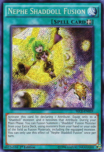 Nephe Shaddoll Fusion [SECE-EN059] Secret Rare | The CG Realm