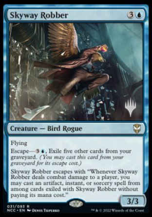 Skyway Robber (Promo Pack) [Streets of New Capenna Commander Promos] | The CG Realm