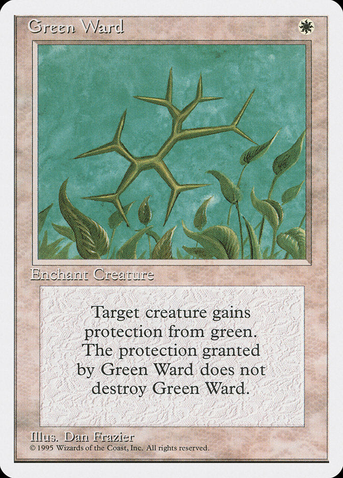 Green Ward [Fourth Edition] | The CG Realm