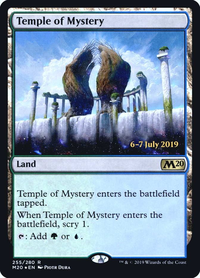 Temple of Mystery [Core Set 2020 Prerelease Promos] | The CG Realm