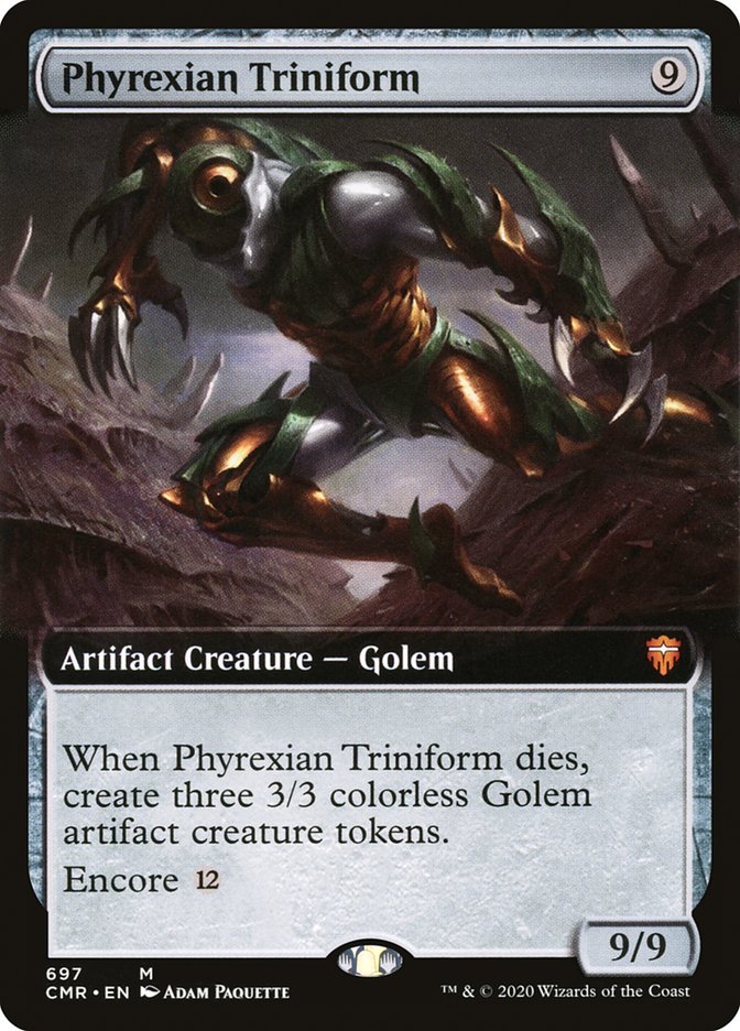 Phyrexian Triniform (Extended Art) [Commander Legends] | The CG Realm