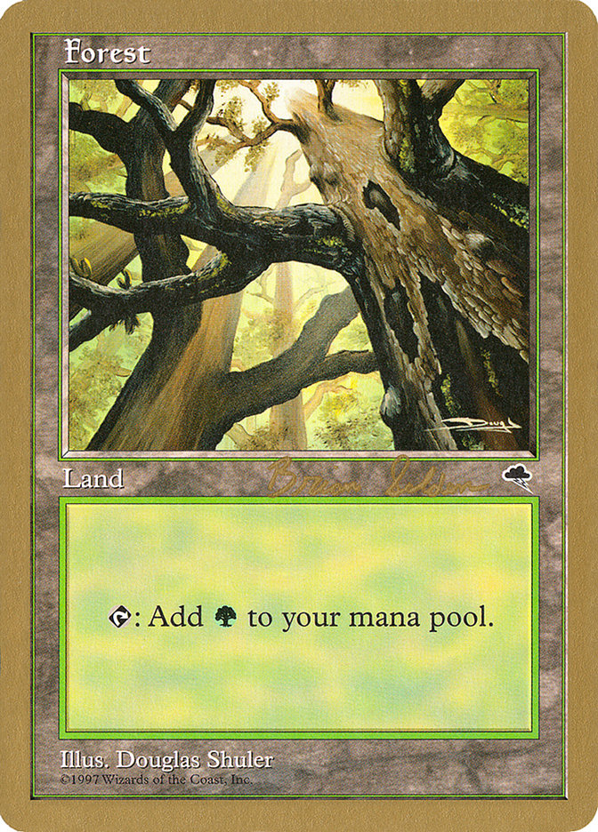 Forest (bs347) (Brian Selden) [World Championship Decks 1998] | The CG Realm