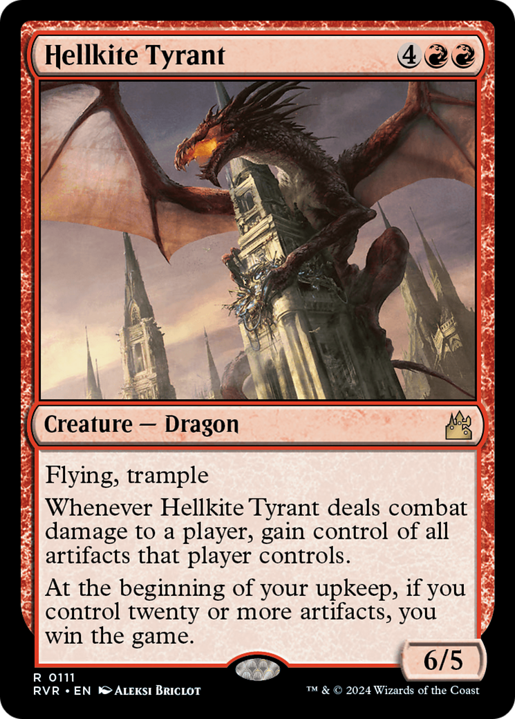 Hellkite Tyrant [Ravnica Remastered] | The CG Realm