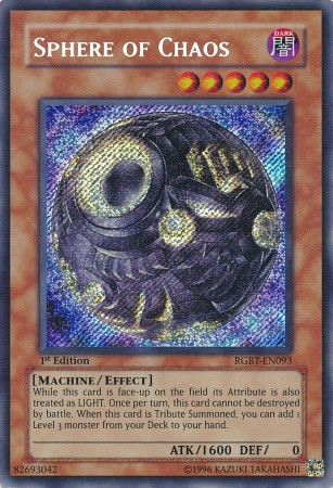 Sphere of Chaos [RGBT-EN093] Secret Rare | The CG Realm