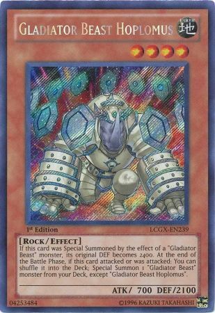 Gladiator Beast Hoplomus [LCGX-EN239] Secret Rare | The CG Realm