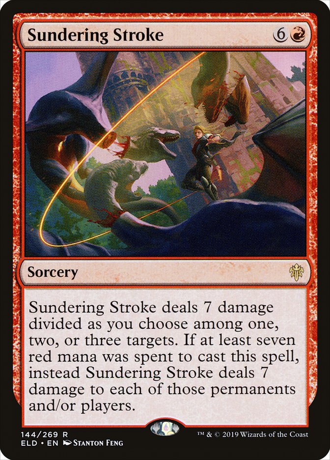 Sundering Stroke [Throne of Eldraine] | The CG Realm