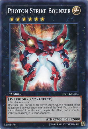 Photon Strike Bounzer [SP14-EN024] Starfoil Rare | The CG Realm