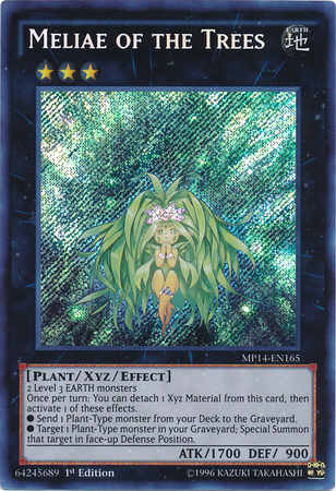 Meliae of the Trees [MP14-EN165] Secret Rare | The CG Realm