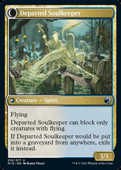 Devoted Grafkeeper // Departed Soulkeeper [Innistrad: Midnight Hunt] | The CG Realm