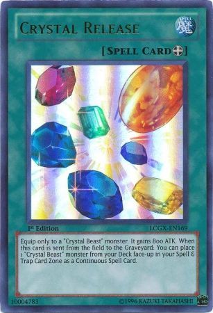 Crystal Release [LCGX-EN169] Ultra Rare | The CG Realm