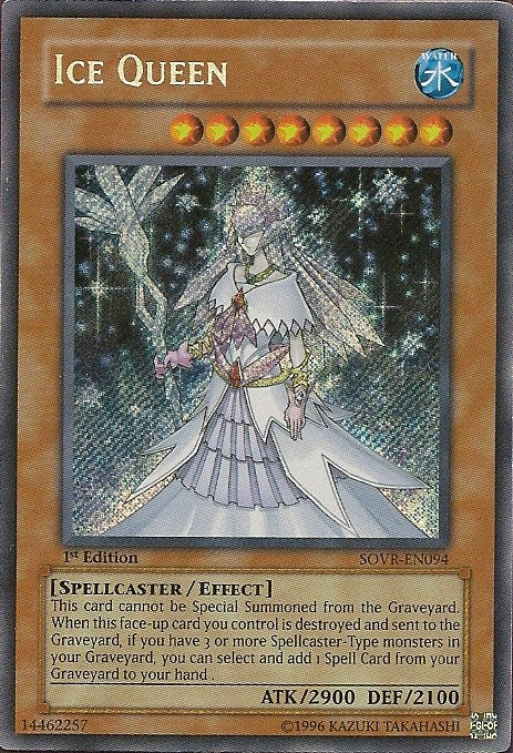 Ice Queen [SOVR-EN094] Secret Rare | The CG Realm