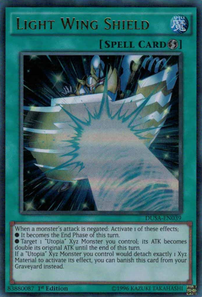 Light Wing Shield [DUSA-EN039] Ultra Rare | The CG Realm