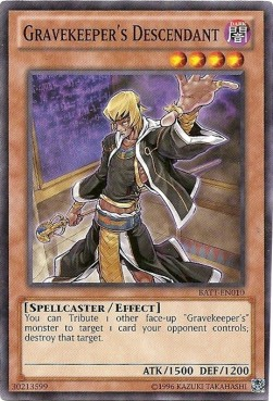 Gravekeeper's Descendant [BATT-EN010] Starfoil Rare | The CG Realm