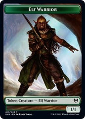 Elf Warrior // Shard Double-Sided Token [Kaldheim Tokens] | The CG Realm