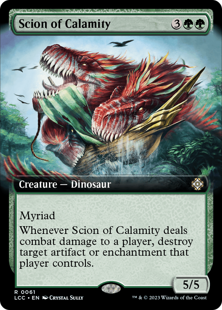 Scion of Calamity (Extended Art) [The Lost Caverns of Ixalan Commander] | The CG Realm