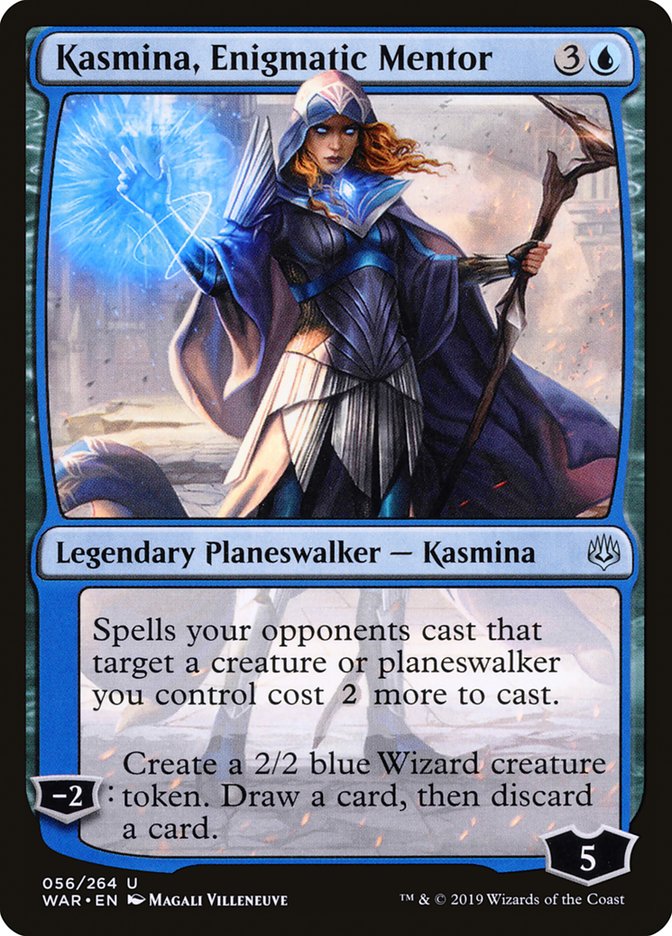 Kasmina, Enigmatic Mentor [War of the Spark] | The CG Realm