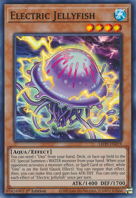 Electric Jellyfish [LED9-EN019] Super Rare | The CG Realm