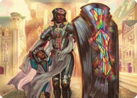 Guardian of New Benalia Art Card [Dominaria United Art Series] | The CG Realm