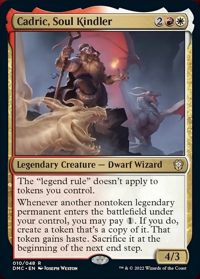 Cadric, Soul Kindler [Dominaria United Commander] | The CG Realm