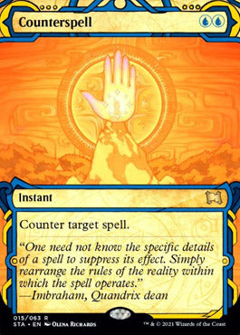 Counterspell (Foil Etched) [Strixhaven: School of Mages Mystical Archive] | The CG Realm