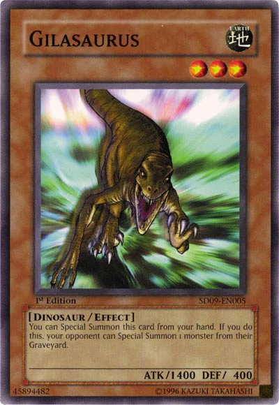 Gilasaurus [SD09-EN005] Common | The CG Realm