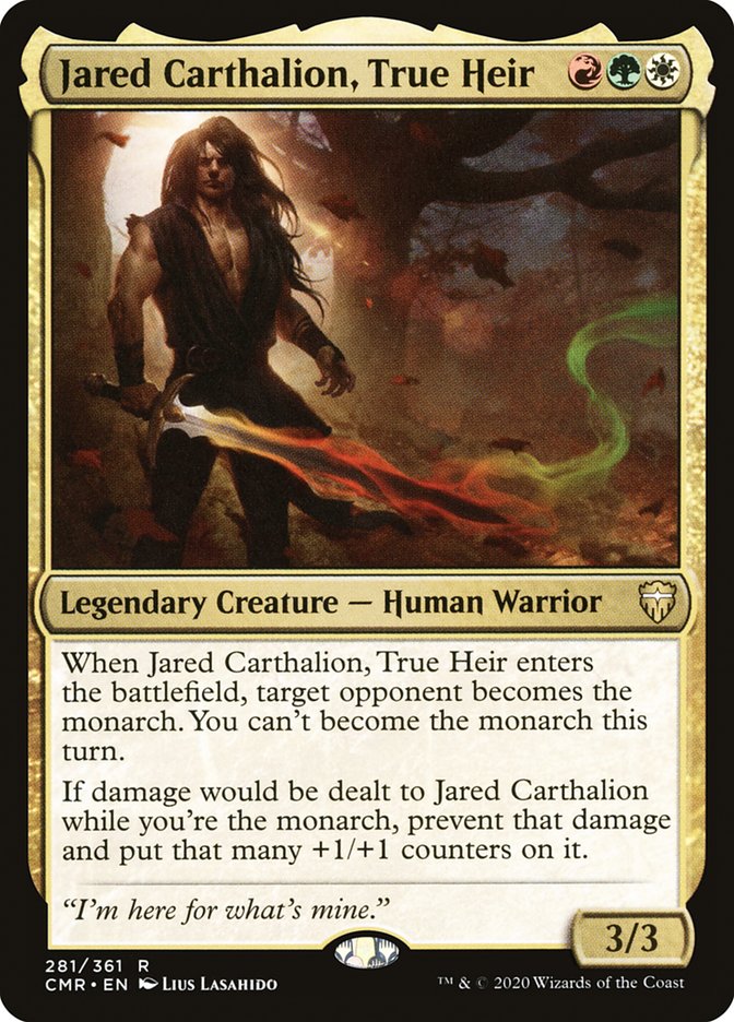 Jared Carthalion, True Heir [Commander Legends] | The CG Realm