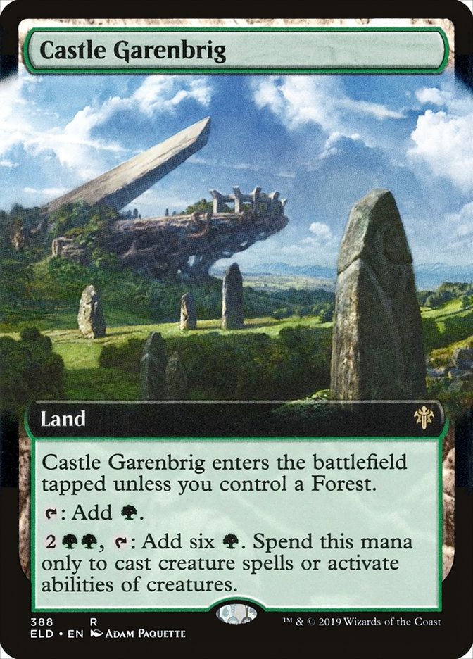 Castle Garenbrig (Extended Art) [Throne of Eldraine] | The CG Realm