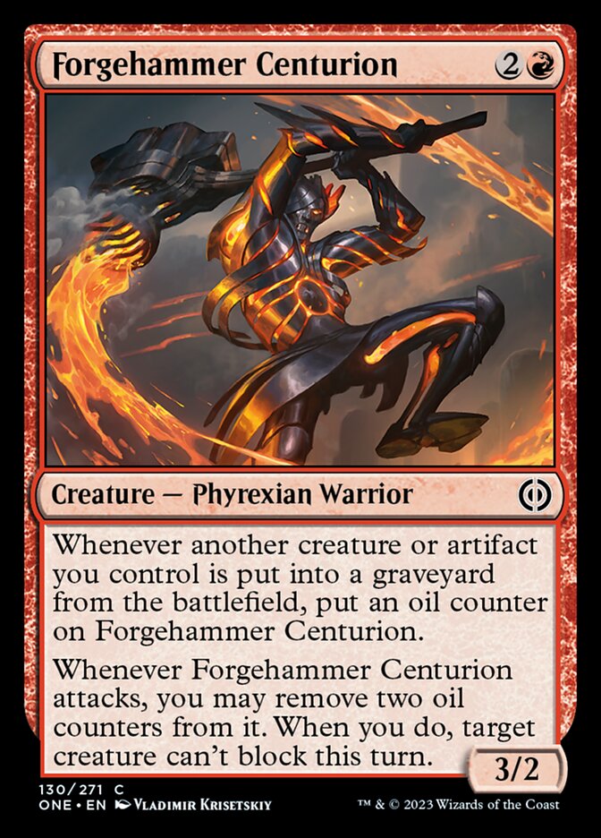 Forgehammer Centurion [Phyrexia: All Will Be One] | The CG Realm