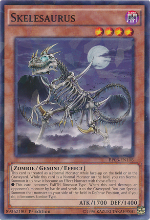 Skelesaurus [BP03-EN108] Shatterfoil Rare | The CG Realm