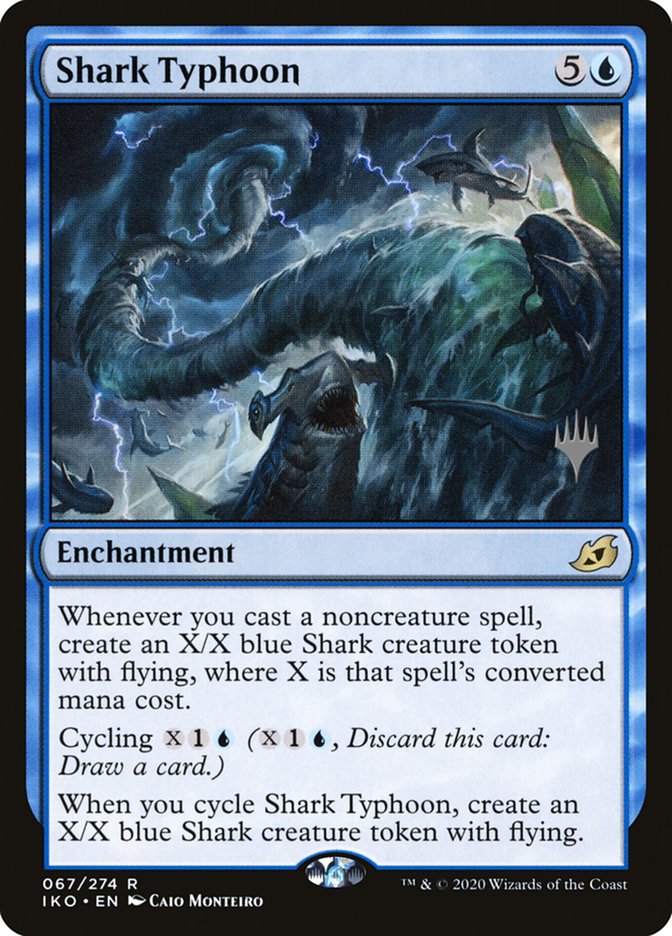 Shark Typhoon (Promo Pack) [Ikoria: Lair of Behemoths Promos] | The CG Realm