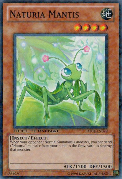 Naturia Mantis [DT04-EN079] Common | The CG Realm