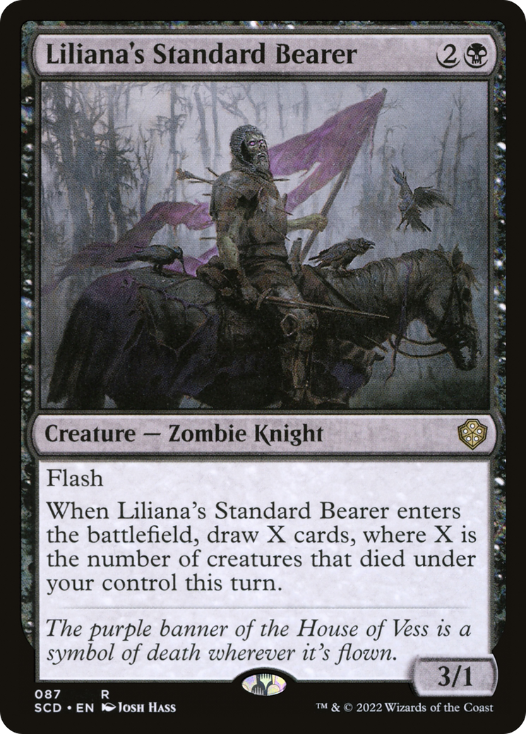 Liliana's Standard Bearer [Starter Commander Decks] | The CG Realm