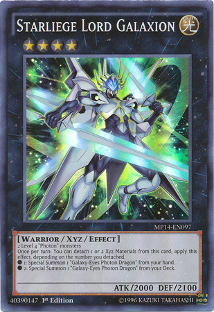 Starliege Lord Galaxion [MP14-EN097] Super Rare | The CG Realm