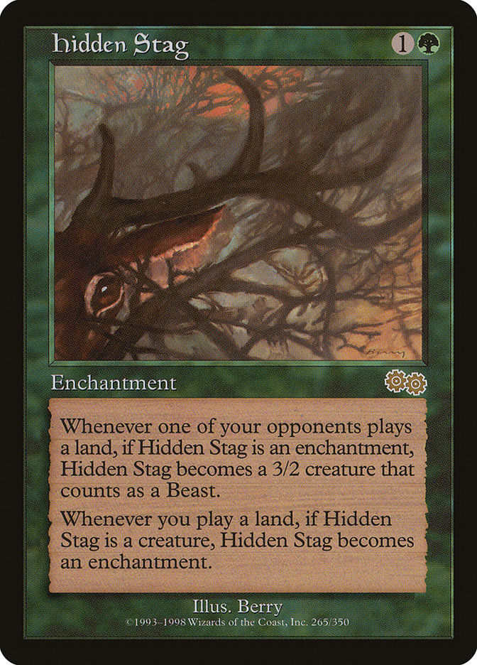 Hidden Stag [Urza's Saga] | The CG Realm