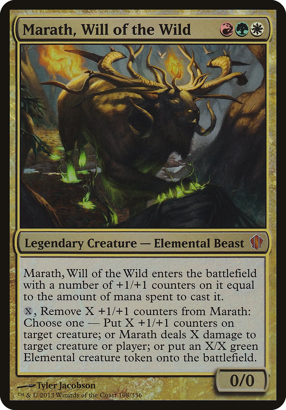 Marath, Will of the Wild (Oversized) [Commander 2013 Oversized] | The CG Realm