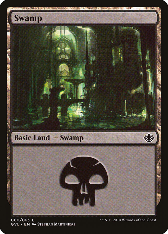 Swamp (60) (Garruk vs. Liliana) [Duel Decks Anthology] | The CG Realm