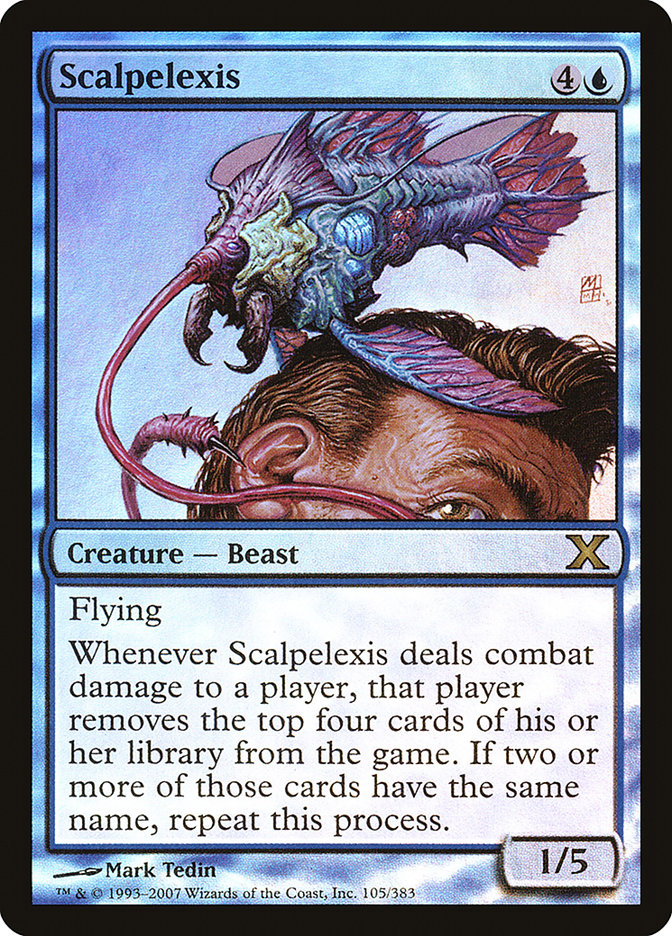 Scalpelexis (Premium Foil) [Tenth Edition] | The CG Realm