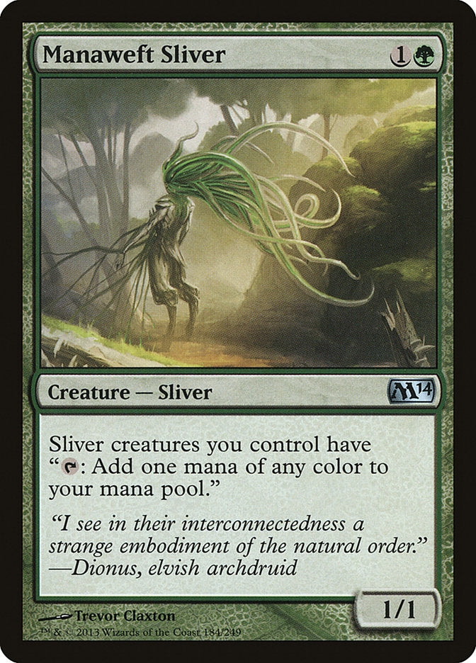 Manaweft Sliver [Magic 2014] | The CG Realm