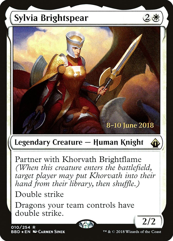 Sylvia Brightspear [Battlebond Prerelease Promos] | The CG Realm