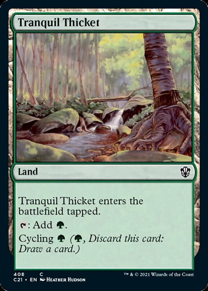 Tranquil Thicket [Commander 2021] | The CG Realm