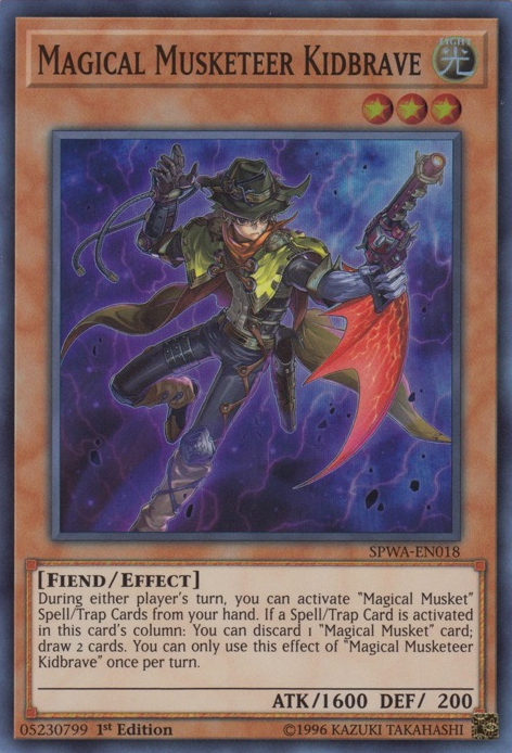 Magical Musketeer Kidbrave [SPWA-EN018] Super Rare | The CG Realm