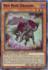 Red Rose Dragon (Blue) [LDS2-EN108] Ultra Rare | The CG Realm