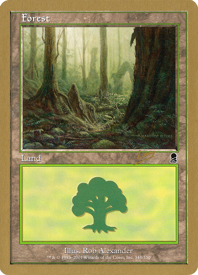 Forest (rl348) (Raphael Levy) [World Championship Decks 2002] | The CG Realm