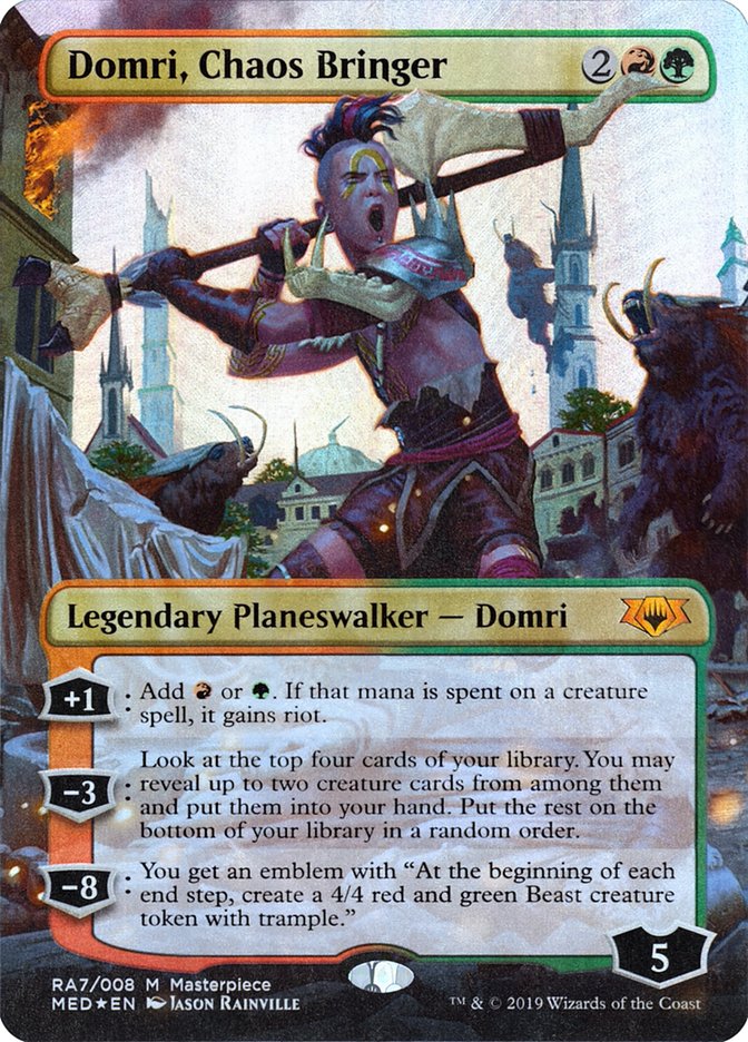 Domri, Chaos Bringer [Mythic Edition] | The CG Realm