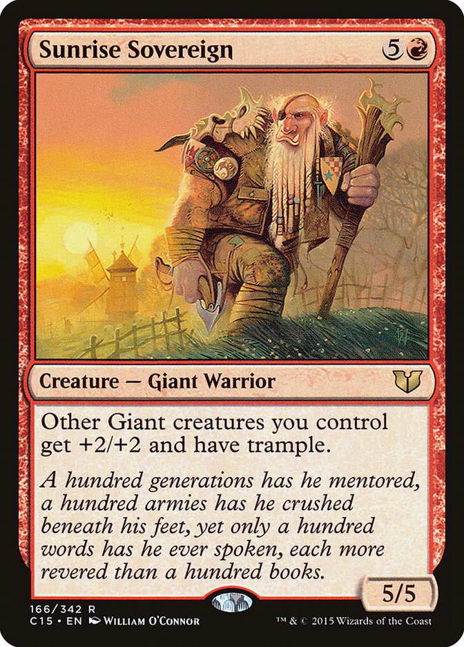 Sunrise Sovereign [Commander 2015] | The CG Realm