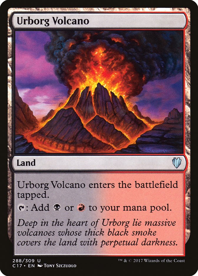 Urborg Volcano [Commander 2017] | The CG Realm