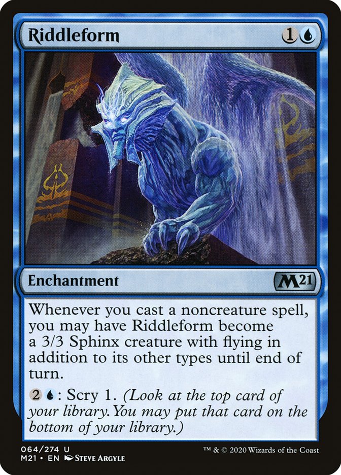 Riddleform [Core Set 2021] | The CG Realm