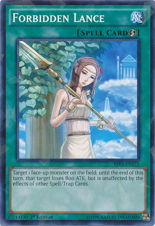 Forbidden Lance [BP03-EN172] Shatterfoil Rare | The CG Realm