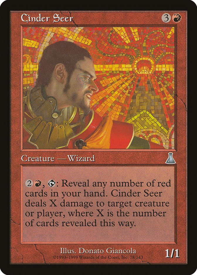 Cinder Seer [Urza's Destiny] | The CG Realm